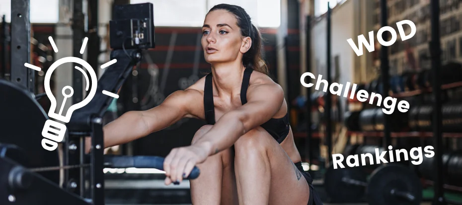 Fitness roeien - roeitrainer challenge