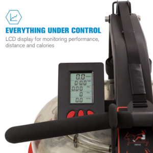 Capital Sports Rowlympic review - LCD display